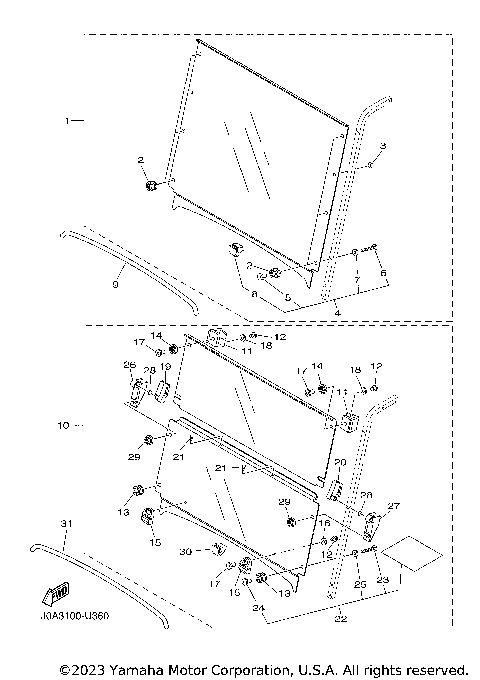 ALTERNATE FOR WINDSHIELD
