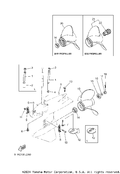 LOWER CASING DRIVE 2