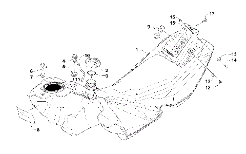 GAS TANK ASSEMBLY [96728]