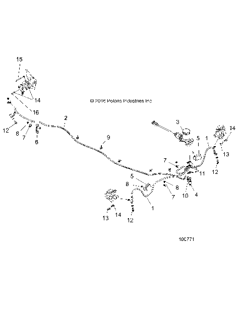 BRAKES, BRAKE LINES AND MASTER CYLINDER - A17HAA15A7/B7 (100771)