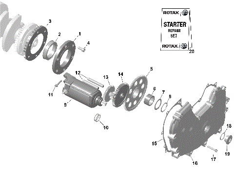 01- ROTAX - E-Starter
