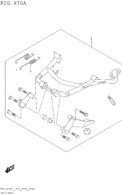 OPTIONAL (CENTER STAND SET)