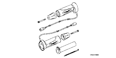 HEATED GRIP (CHROME W/GL