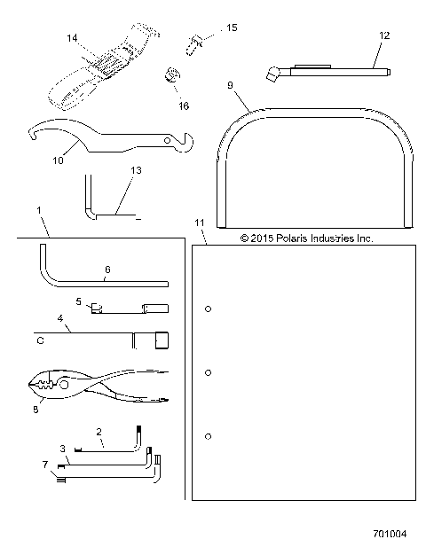 REFERENCE, OWNERS MANUAL AND TOOL KIT - Z16VDE92NH/NW (701004)
