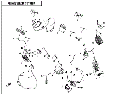 ELECTRIC SYSTEM (WITH FUEL VAPORIZATION SYSTEM)