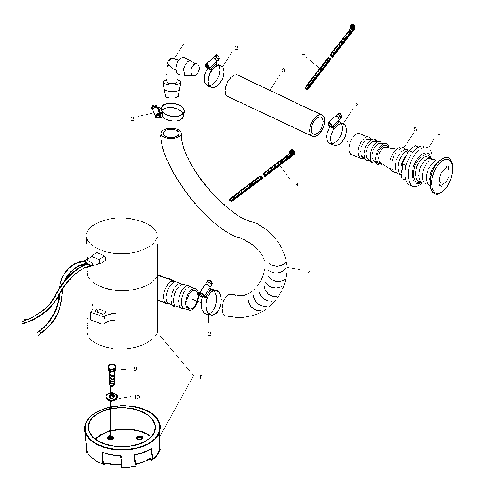 BILGE PUMP - W005197D (4955815581B013)