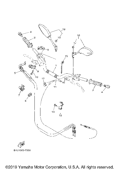 STEERING HANDLE CABLE