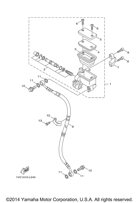 FRONT MASTER CYLINDER
