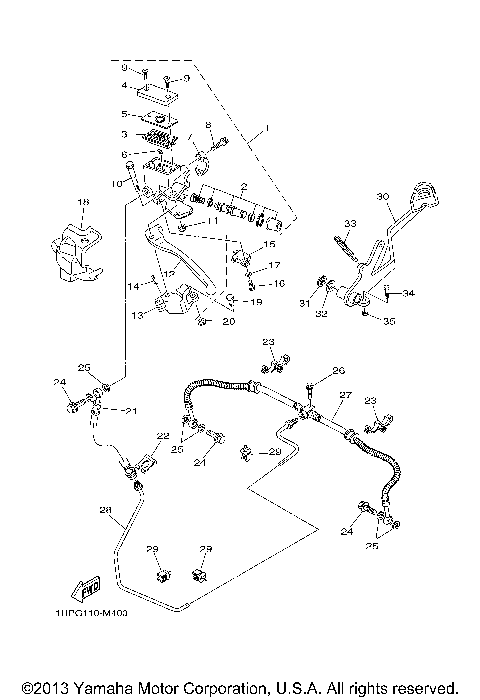 REAR MASTER CYLINDER