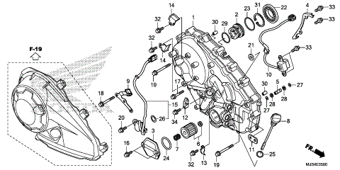 RIGHT CRANKCASE COVER