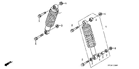 FRONT SHOCK ABSORBER