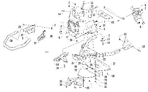 FRONT BUMPER AND FRAME ASSEMBLY [98073]