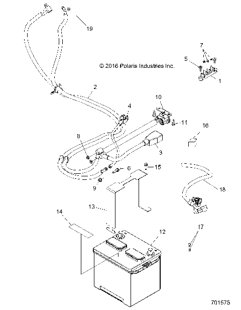 ELECTRICAL, BATTERY - R18RVU99AS OPTIONS (701952)