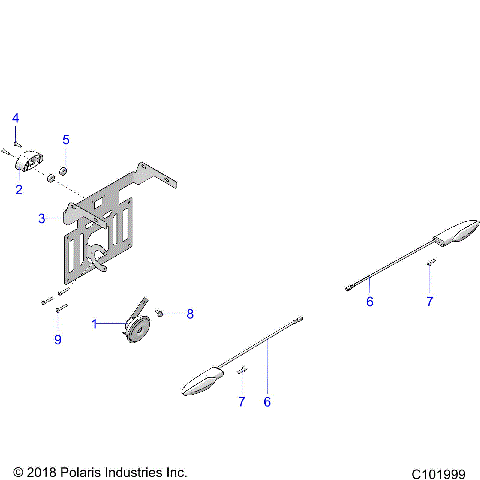 ELECTRICAL, HORN and LICENSE PLATE LIGHT - A19SEP57C1/SES57C1/2/5/K/E1/E2/E5/EK/SET57C1/2/E1/E2/SEF57C2 [C101999]