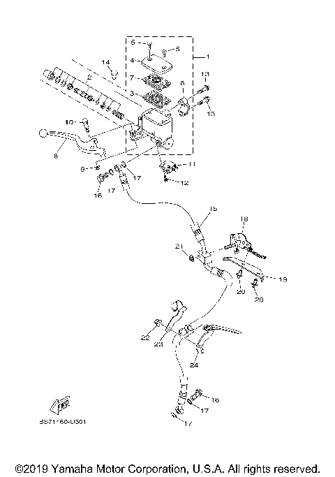 FRONT MASTER CYLINDER