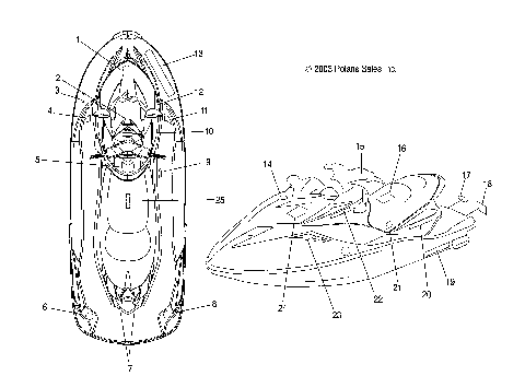 DECALS - W045305CA/IA/CB/IB/IE/CC/IC/CD/ID/IF (4990579057B08)