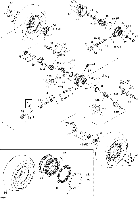 07- Drive System, Front