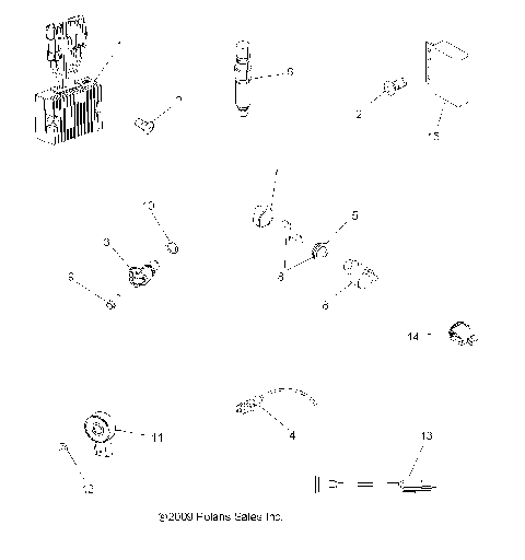 ELECTRICAL, SWITCHES, SENSORS and ECM - A10DH50FX (49ATVELECT10SP500TRGI)