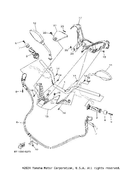STEERING HANDLE & CABLE