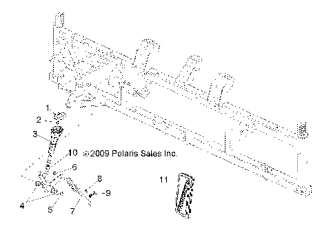 DRIVE TRAIN, GEAR SELECTOR - R14WH9EMD (49RGRGEARSELECT10800CREW)