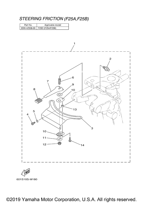 STEERING FRICTION F25