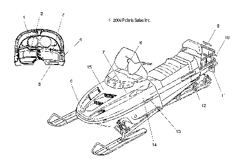 BODY, DECALS - S10SU4BSL/BEL (49SNOWDECAL10WIDELX)