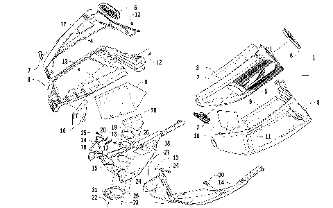 SKID PLATE AND SIDE PANEL ASSEMBLY [86481]