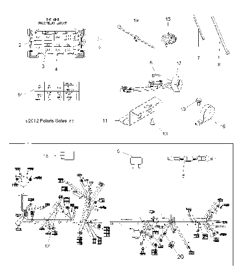 ELECTRICAL, HARNESS - A13TN55FA (49ATVHARNESS13SPX2550I)