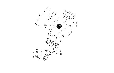 INSTRUMENT POD ASSEMBLY [96023]