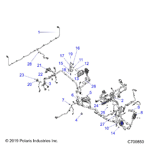 ELECTRICAL, WIRE HARNESS COMPONENTS - R20RRE99A/B (C700850)