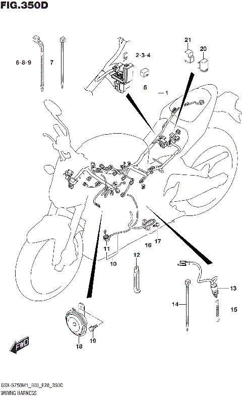 WIRING HARNESS (E28)