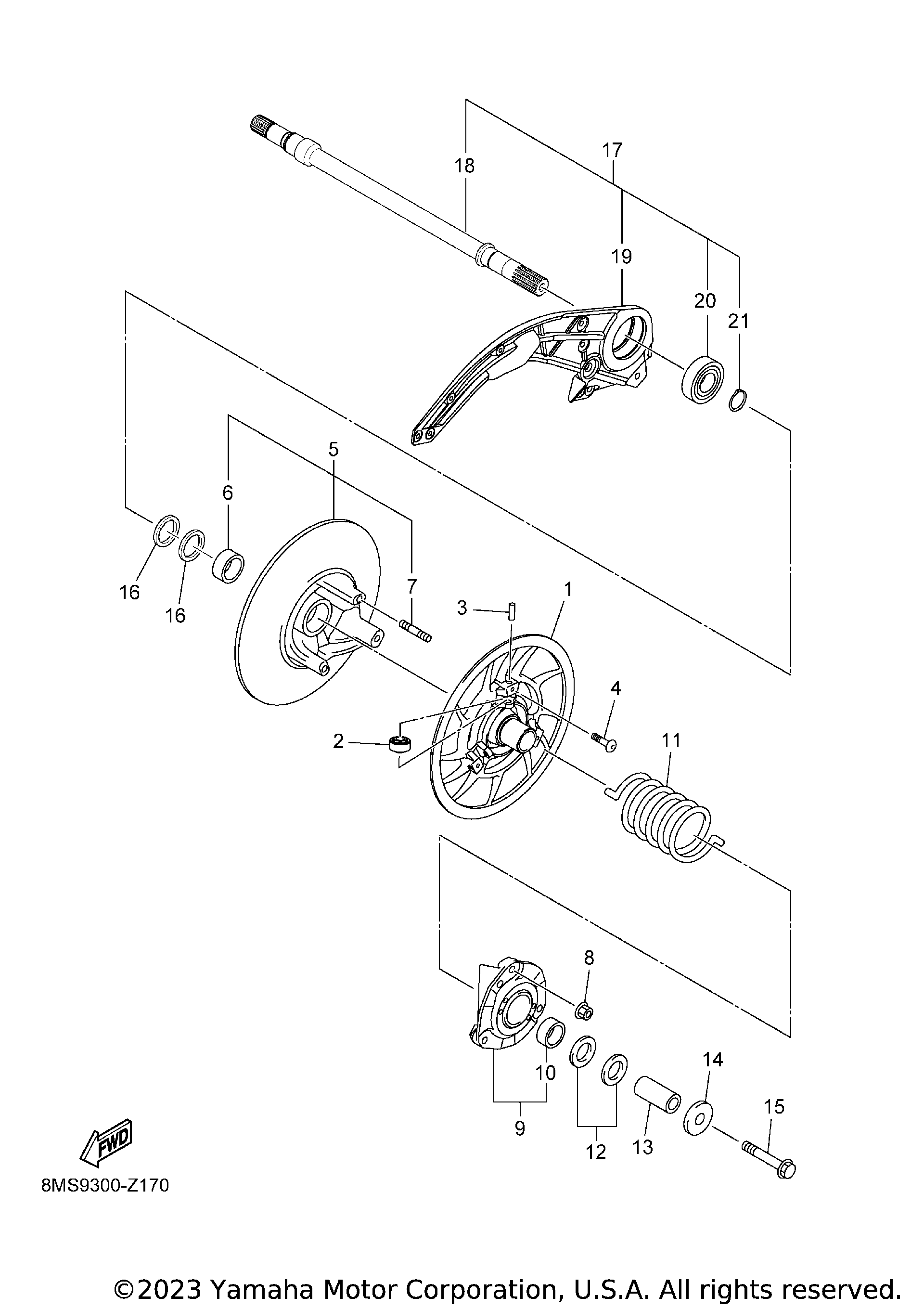 やまらたんページ★ 2024 Yamaha Snowmobiles Parts-Finder Diagrams | Pioneer
