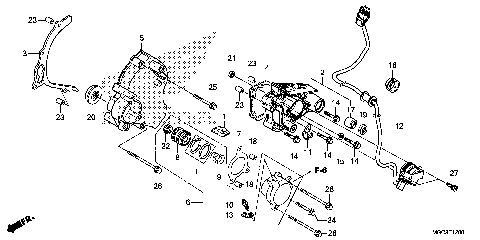 LEFT REAR CRANKCASE COVER