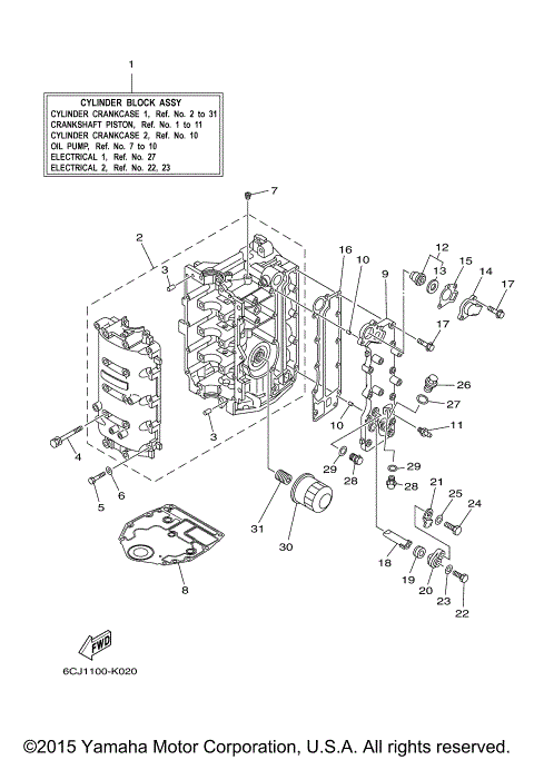 CYLINDER CRANKCASE 1