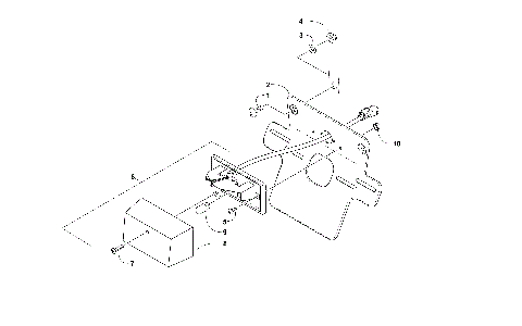 LICENSE PLATE HOLDER ASSEMBLY [300951]