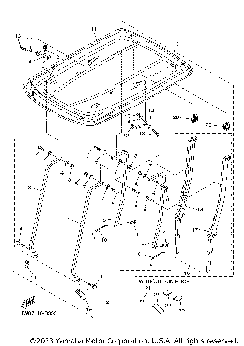 ALTERNATE FOR SUN ROOF