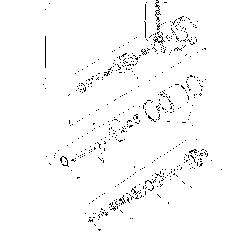 STARTING MOTOR - C11RB42AA/C11RD50AA/AB/C11RF50AA (4981898189E11)