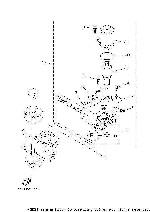 POWER TRIM TILT ASSY 2