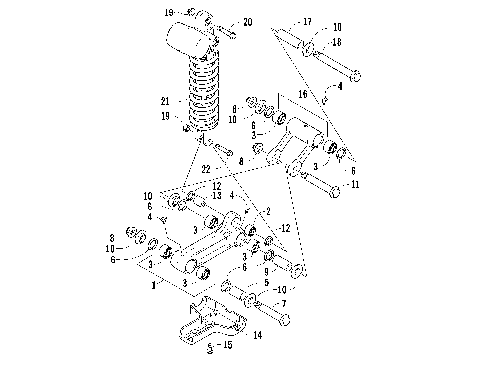 REAR SUSPENSION ASSEMBLY [85648]