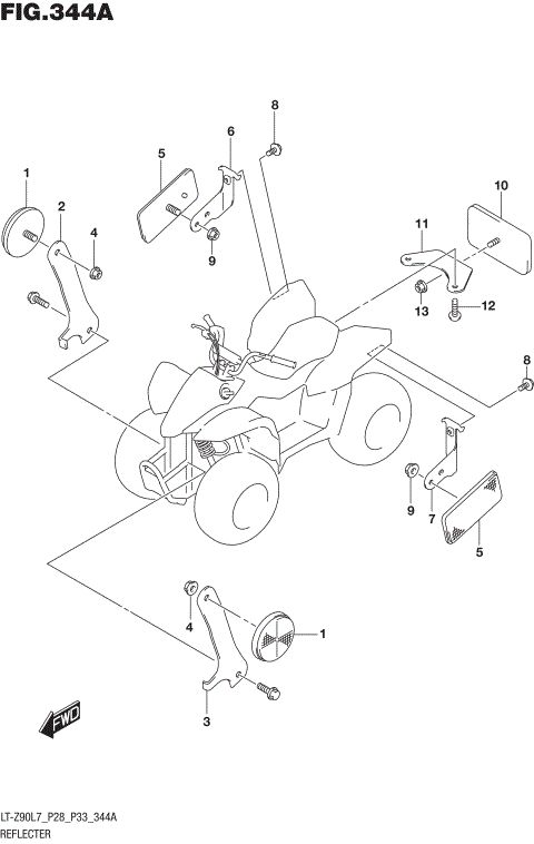 REFLECTOR (LT-Z90L7 P28)