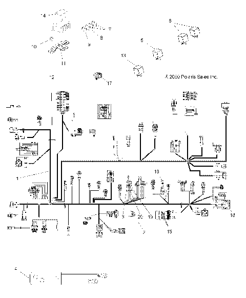 ELECTRICAL, HARNESSES - A10MN50ET (49ATVHARNESS10SP500TR)