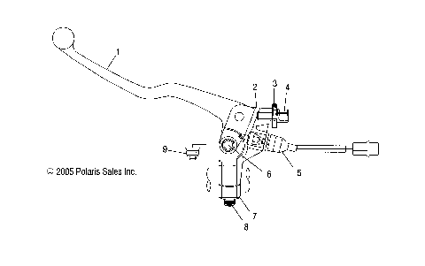 CLUTCH LEVER - A07GJ50AA/AB/AC (4999201849920184A09)