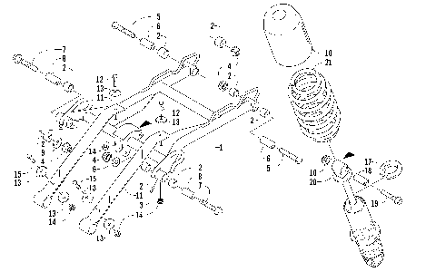 REAR SUSPENSION FRONT ARM ASSEMBLY [86388]