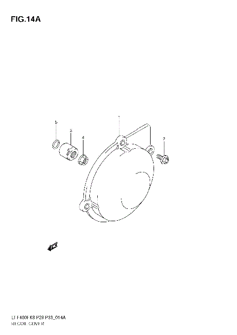RECOIL COVER (LT-F400FL0)