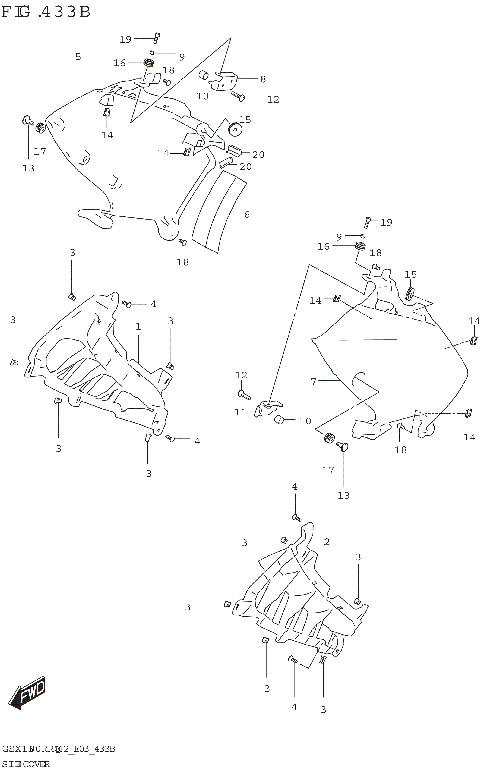 SIDE COVER (GSX1300RRQZ)