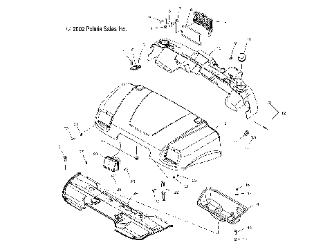 HOOD - C11RB42AA/C11RD50AA/AB/C11RF50AA (4981898189A07)