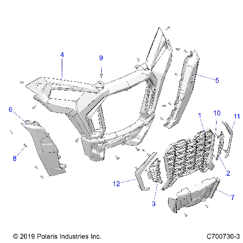 BODY, FRONT BUMPER, VELOCITY - Z21PAE92AE/AN/BE/BN (C700730-3)