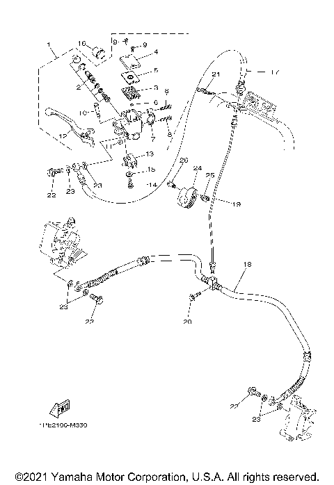FRONT MASTER CYLINDER
