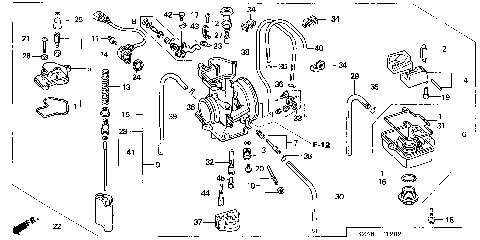 CARBURETOR ('04-'07)