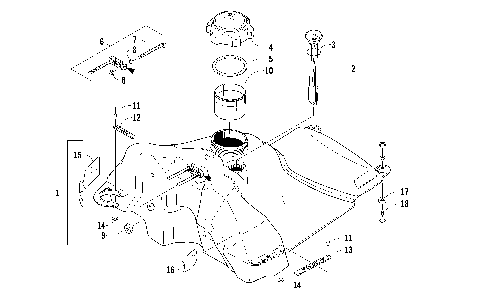 GAS TANK ASSEMBLY [91067]